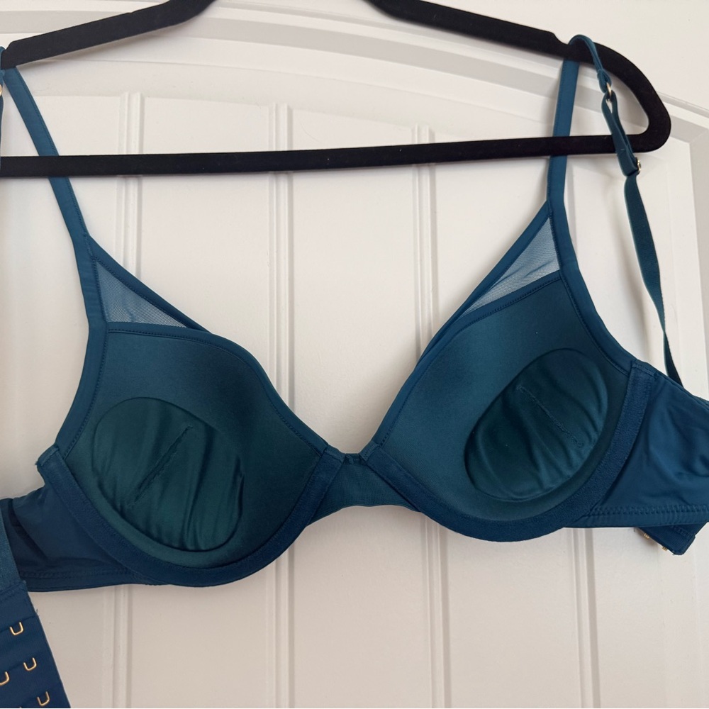 Thirdlove Teal Underwire Bra - Women Intimates & Sleepwear